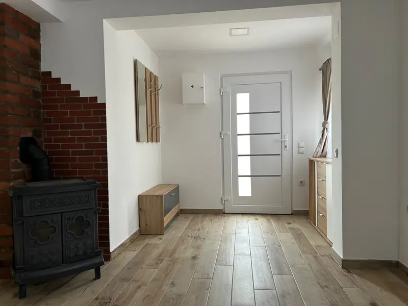 Peć na drva u apartmanu Josip